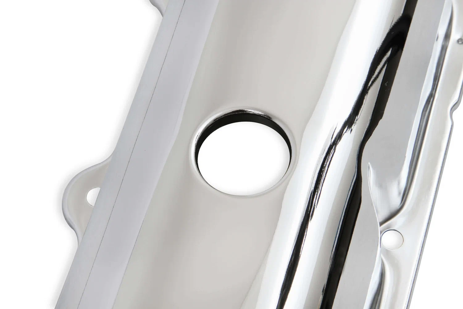 Mr. Gasket Chrome Valve Covers without Baffle - 9422